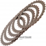 Комплект фрикційних дисків C/E Clutch ZF 8HP50, 8HP55A, 8HP65A, 8HP70, 8HP75 - товщина 2.25 мм, вн.Ø 135.75 мм, 32 зубів