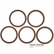 Комплект фрикційних дисків C/E Clutch ZF 8HP50, 8HP55A, 8HP65A, 8HP70, 8HP75 - товщина 2.25 мм, вн.Ø 135.75 мм, 32 зубів