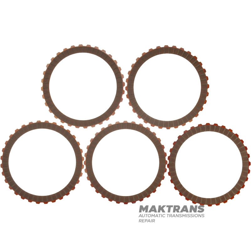 Комплект фрикційних дисків C/E Clutch ZF 8HP50, 8HP55A, 8HP65A, 8HP70, 8HP75 - товщина 2.25 мм, вн.Ø 135.75 мм, 32 зубів