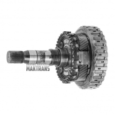 Планетарна передача No.4, барабан D Clutch (4 фрик. диски), вихідний вал (4WD) ZF 8HP70, 8HP75 - 1087242136, 1087142090, загальна висота 256 мм, 43 шлица (нар.Ø шлице