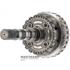Планетарна передача No.4, барабан D Clutch (4 фрик. диски), вихідний вал (4WD) ZF 8HP70, 8HP75 - 1087242219, загальна висота 290 мм, 43 шліци (нар.Ø шліцевої 34.75 мм), 4