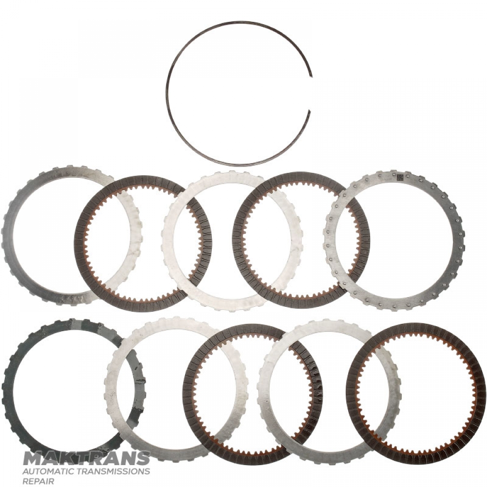 Планетарная передача No.4, барабан D Clutch (4 фрик. диска