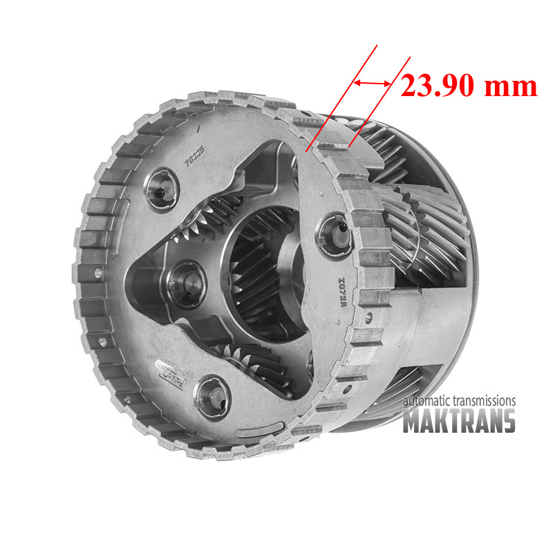 Задня планетарна передача FORD 6R60, 6R75, 6R80 - загальна висота 120 мм, без кільцевої шестерні, FL3P-7C224-AA, BL3P-7C224-AB, BL3P-7C224-AC