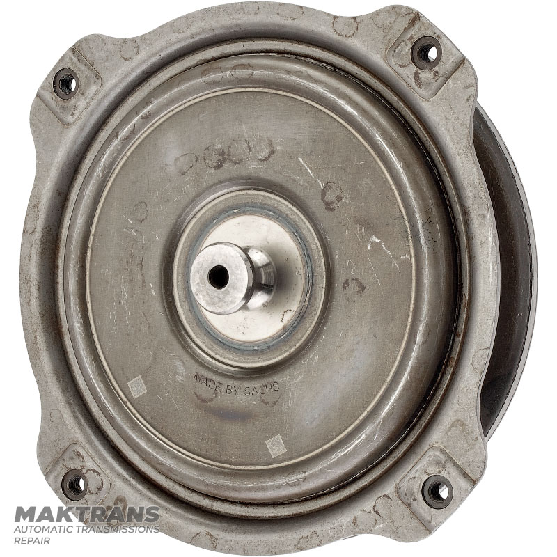 Передняя крышка гидротрансформатора JATCO JF506E, NISSAN RE5F01A — высота пилота 29 мм, (нар.Ø 34.90 мм), 4 крепежных отверстия, 4168025549, 001256, F77