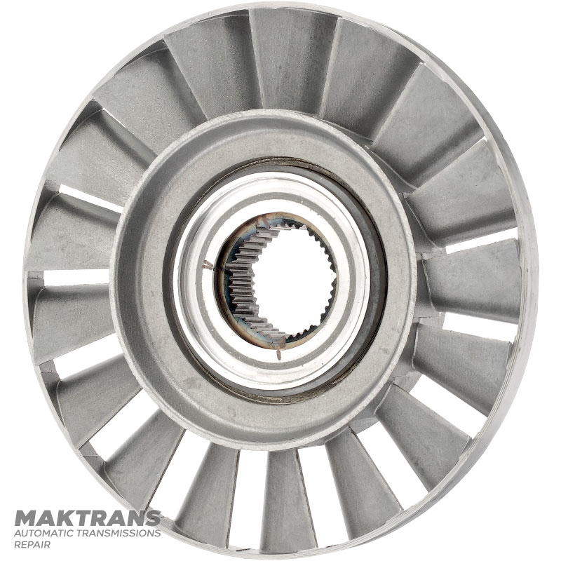 Колесо турбинное гидротрансформатора ZF 5HP19 — маркировка 0711371099, общая высота 41 мм, нар.Ø 169.50 мм, 36 шлицев