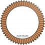 Диск фрикційний гідротрансформатора UB80E, UB80F, 09S (AQ300), AWF8G30 — вн.Ø 129.25 мм, товщина 2.15 мм, 52 зуби, 219800