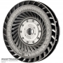 Колесо турбинное, пружинный демпфер гидротрансформатора JATCO JR507E, NISSAN RE5R05A — нар.Ø 254.50 мм, 24 шлица, маркировка лопастей F5, F4, F3