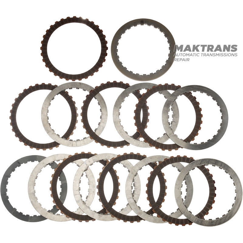 Барабан E Clutch ZF 8HP90, 8HP90A, 8HP90A HIS, 8HP90A74 — 7 фрикционных дисков, 1091471010, 1091471008, 0501325663