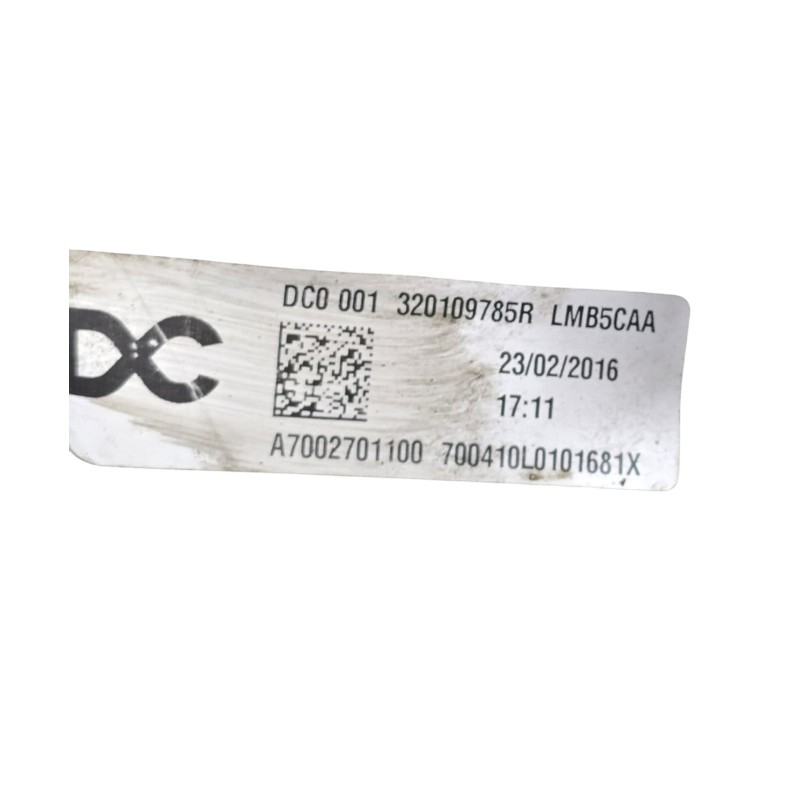 Автоматическая трансмиссия в сборе GETRAG 6DCT250, 6G-DCT, Renault DC0 001, 2WD — 320109785R, A7002701100, 2500326290