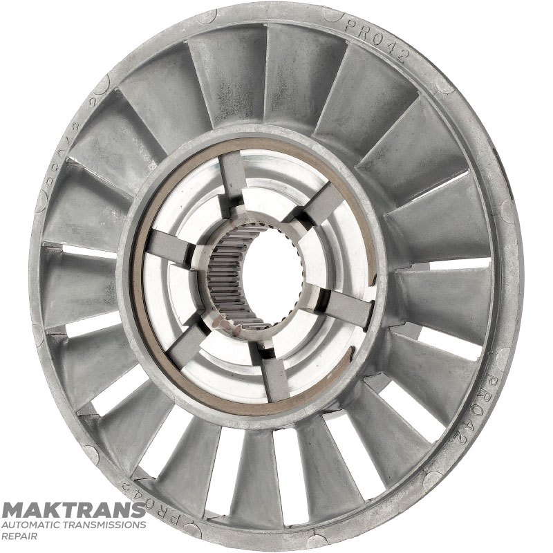 Колесо реактроное гидротрансформатора JATCO RE4F03A, RL4F03A, RE4F03B, RE4F03V — маркировка PR042, нар.Ø 174.30 мм, 32 шлица