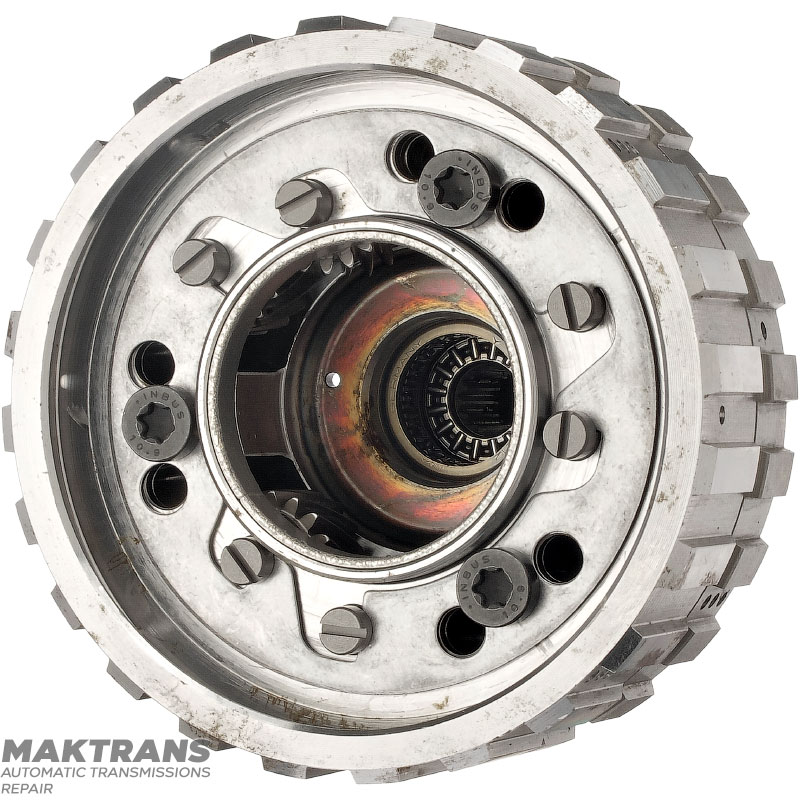 Входной вал в сборе с планетарной передачей ZF CFT25 (VT1), ZF CFT27, VT2 — общая высота 99 мм, 25 шлицев