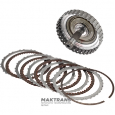 Барабан C2 Clutch TOYOTA \ LEXUS PC60 Hybrid - загальна висота 127 мм, нар.Ø барабана, 4 фрикційні диски