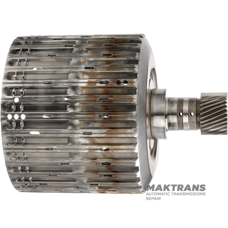Солнечная шестерня планетарной передачи No.4 ZF 8HP90, 8HP90A — общая высота 227 мм, 28 зубьев (нар.Ø 45.40 мм)