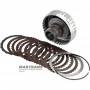 Барабан K1 Clutch (Type1) Mercedes-Benz 722.9 — 5x5 (односторонних фрикционных дисков), R2212721324