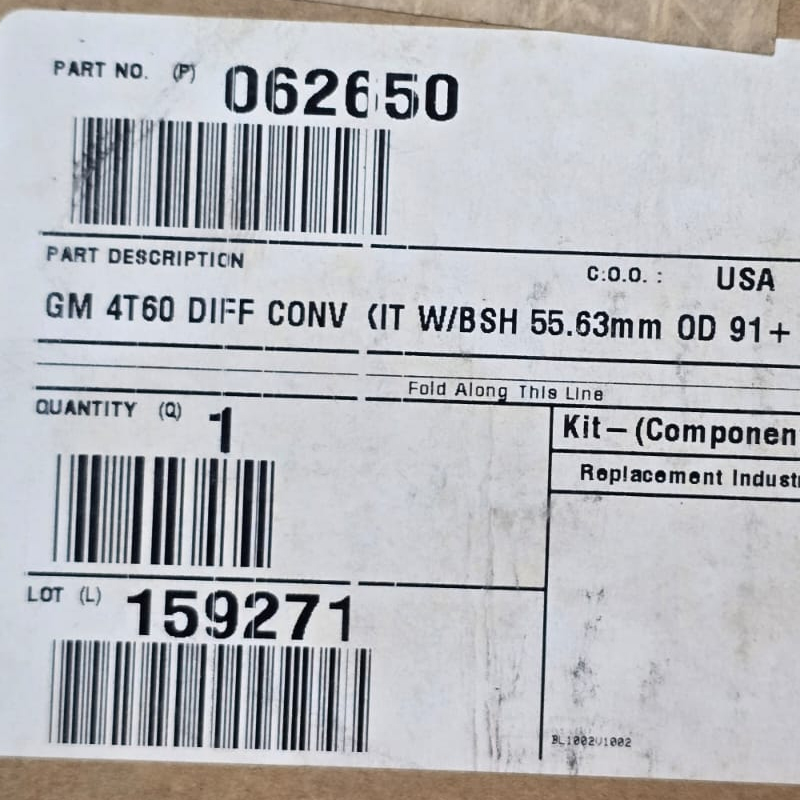 Комплект сателлитов дифференциала GM 4T60 — 22 зуба (нар.Ø 55.63 мм)