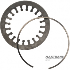 Возвратная пружина поршня K3 Clutch Mercedes-Benz 722.6 — A1409945235, A1409931126, (нар.Ø 125.60 мм, толщина 1.40 мм, 10 зубьев)