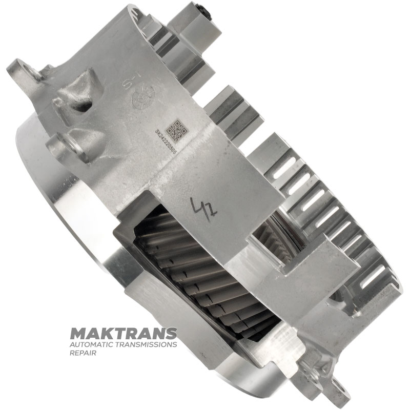 Центральный суппорт с шестернями VAG 09H, AQ451 (8 speed transmission) — ведущая косозубая шесетрня 47 зубьев, солнечная шестерня 67 зубьев