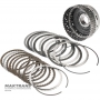 Барабан 3-7-R / 4-6 Clutch VAG 09H, AQ451 (8 speed transmission) — 3-7-R Clutch (4 фрик. диска), 4-6 Clutch (8 односторонних фрик. дисков)