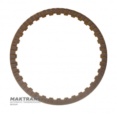 Диск фрикционный (односторонний) 4-6 Clutch VAG 09H, AQ451 — толщина 2.20 мм, нар.Ø 163.40 мм, 36 зубьев