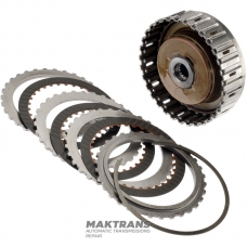 Барабан DIRECT 3-4 Clutch в сборе 4F27E, FN4AEL, FNR5, FS5AEL 99-up — 3 духсторонних фрикционых диска (общая толщина комплекта 18.30 мм (21.15 мм)