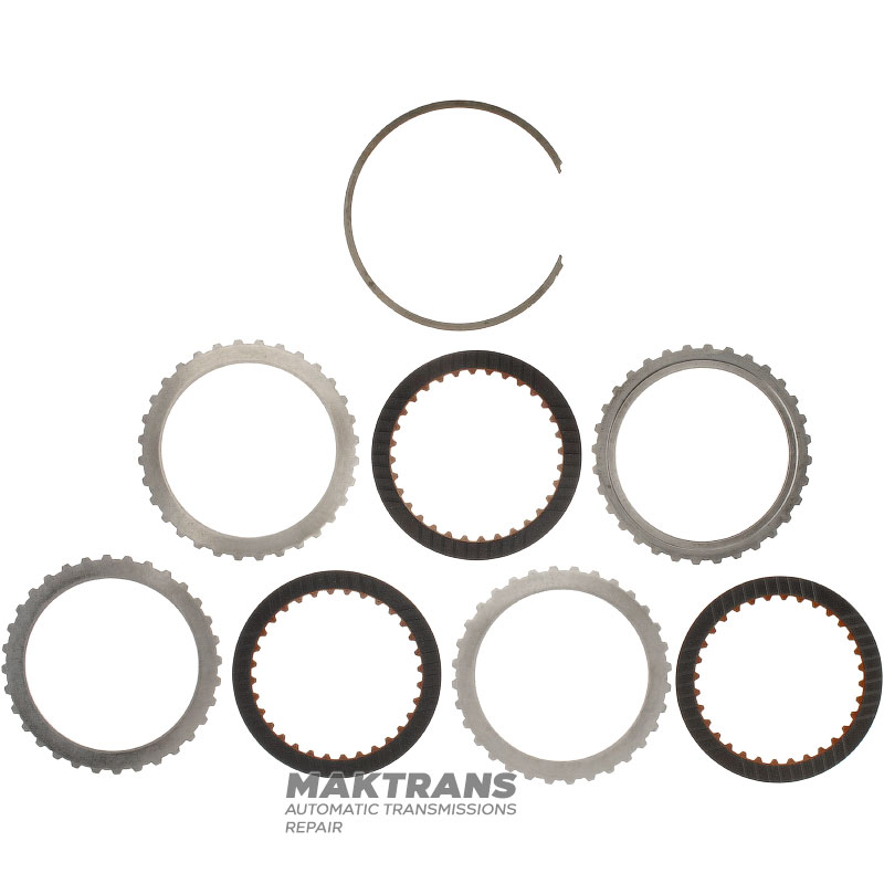Барабан DIRECT 3-4 Clutch у зборі 4F27E, FN4AEL, FNR5, FS5AEL 99-up - 3 духсторонні фрикційні диски (загальна товщина комплекту 18.30 мм (21.15 мм)