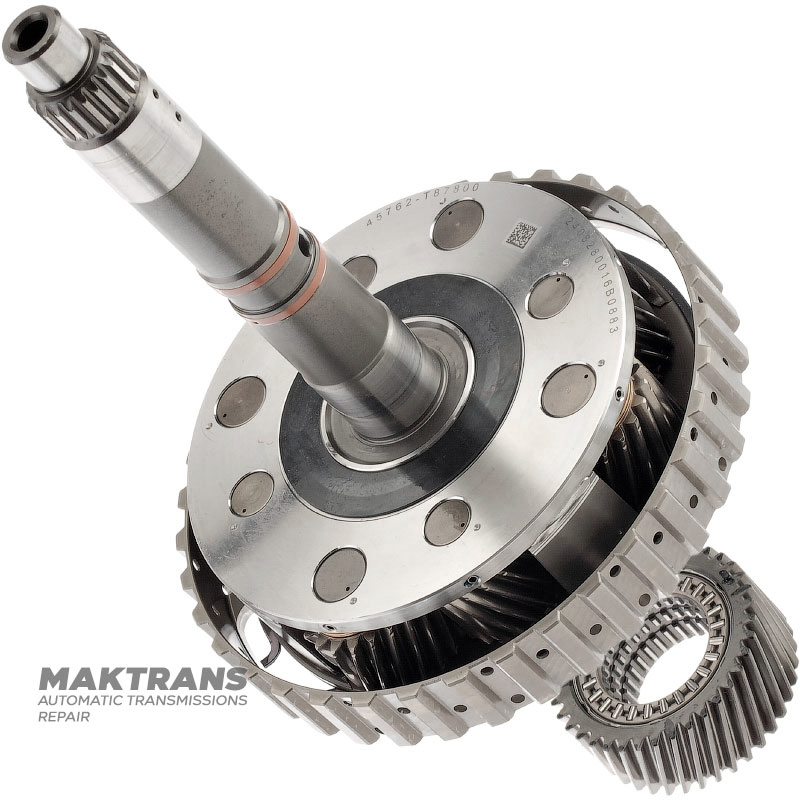 Задня планетарна передача VAG 09H, AQ451 (8 speed transmission) - 45762-T87800, 4 сателіти (19 зубів) / 4 сателіти (18 зубів), сонячна шестерня 38 зубів (нар.Ø 58.45 мм)