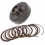 Барабан C3 Clutch TOYOTA / LEXUS AJA0E, AJA0F — 6 фрикционных дисков, 3564060010, 3561760080