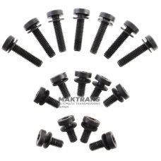 Комплект кріпильних болтів масляного насоса TOYOTA / LEXUS U660E, U660F, U760E - 9014860068, 9014860067 (16 болтів у комплекті)