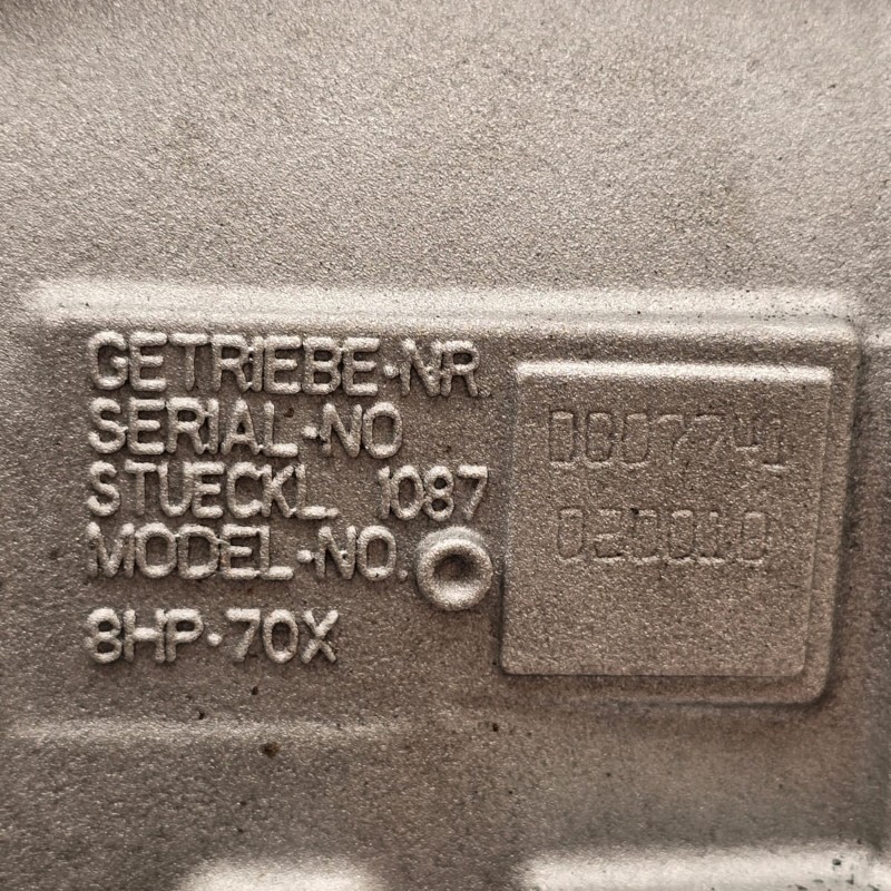Отремонтированная (road tested) трансмиссия ZF 8HP70, 8HP70X 4WD — 1087020010, BMW X5 (E70) 30d xDrive 3.0 24V, 2008-2013