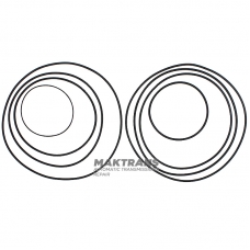 Комплект гумових кілець CLUTCH ASSY-37R&46 A8LF1