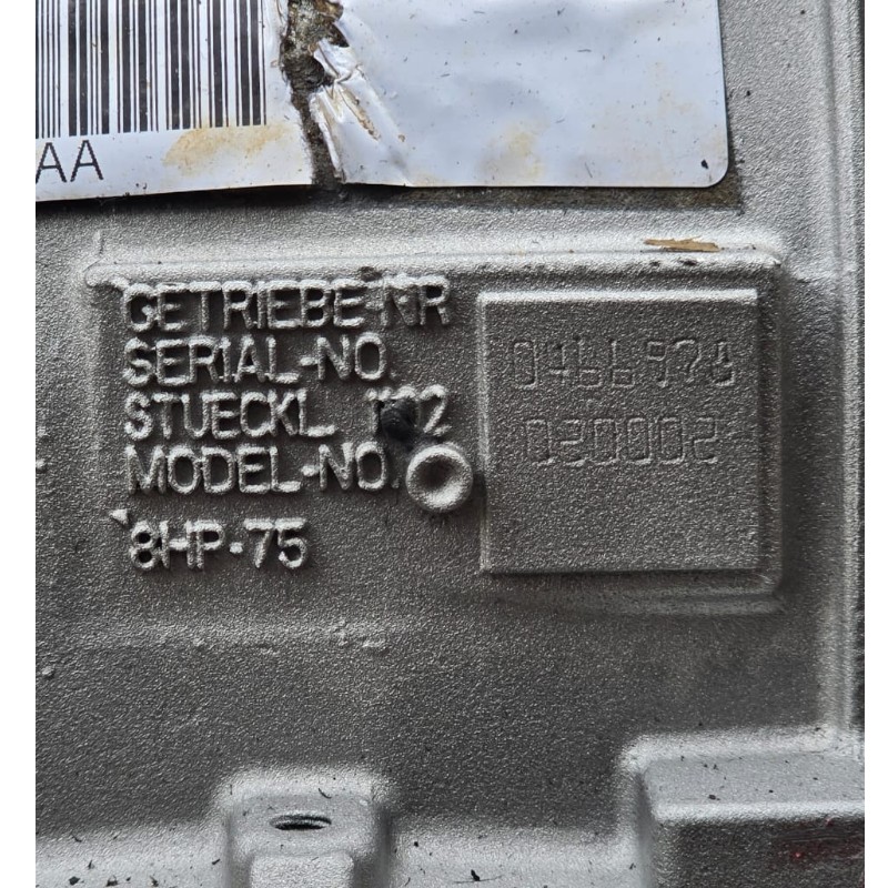 Отремонтированная (road tested) трнасмиссия ZF 8HP75 — 1102020002, P68269509AA (Dodge Ram 1500 (Gen V) с двигателем 5.7L HEMI V8))