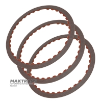 Комплект фрикционных дисков 2-6 Clutch FORD 6F50, 6F55 / GM 6T70, 6T75 — 3 фрикционных диска в комплекте (толщина 1.65 мм, нар.Ø 209.15 мм, 33 зуба), 27264337