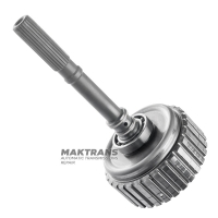 Вихідний вал, барабан Transfer Clutch (без дисків) SUBARU CVT TR580 - 33123AA350, загальна висота 265 мм, 24 шліци (нар.Ø шліцевої частини 24.65 мм)