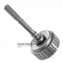 Вихідний вал, барабан Transfer Clutch (без дисків) SUBARU CVT TR580 - 33123AA350, загальна висота 265 мм, 24 шліци (нар.Ø шліцевої частини 24.65 мм)