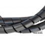 Пластиковая спиральная оплетка для резиновых шланг (ID 11.5mm OD 15mm) 1 метр