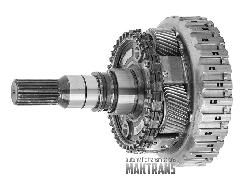 Rear planetary gear No.4 complete with output shaft ZF 8HP70 AWD