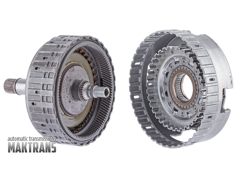 Planetary ( 4 gear ) assembly with drum FORWARD JF011E RE0F10A 07-up  2761A008 2762A002 2763A016